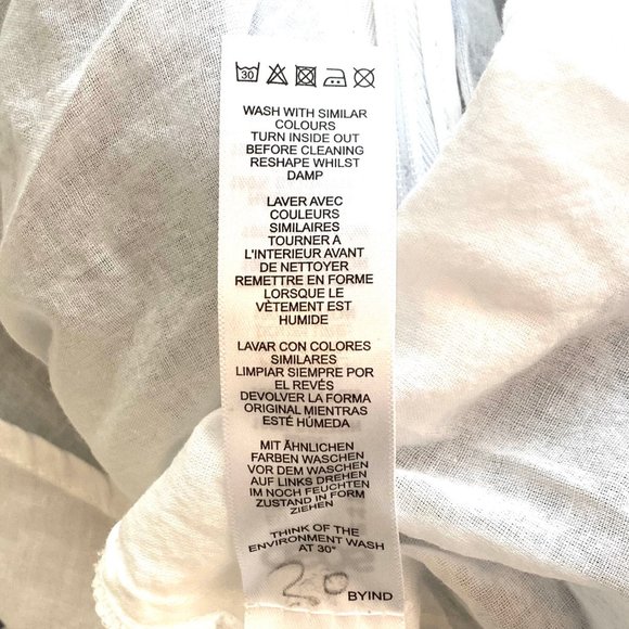 Asos Fit & Flare Summer Eyelet Dress with Gingham Circle Embroidery - Picture 10 of 10